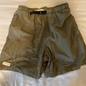 Columbia Mens S Shorts Olive Green